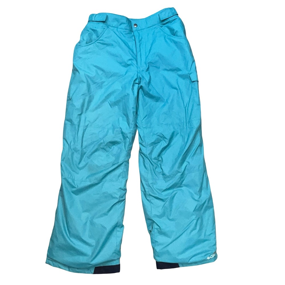 Columbia Girls Snow Pants Turquoise Blue‎ Outgrown System Winter Ski XL
